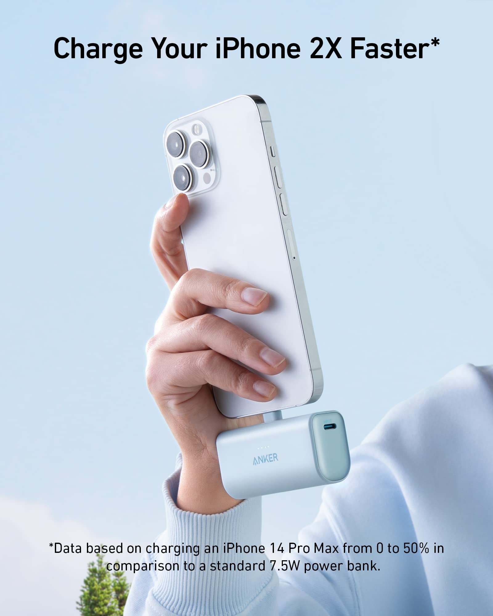 Anker charger used for iPhone with fast charging